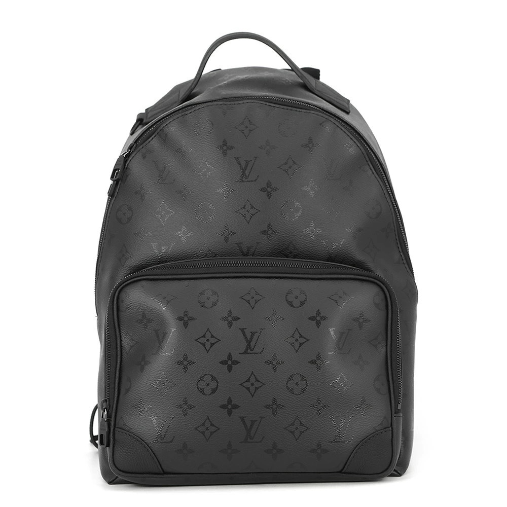 Louis Vuitton Monogram Midnight Discovery Cargo Backpack Bag Black